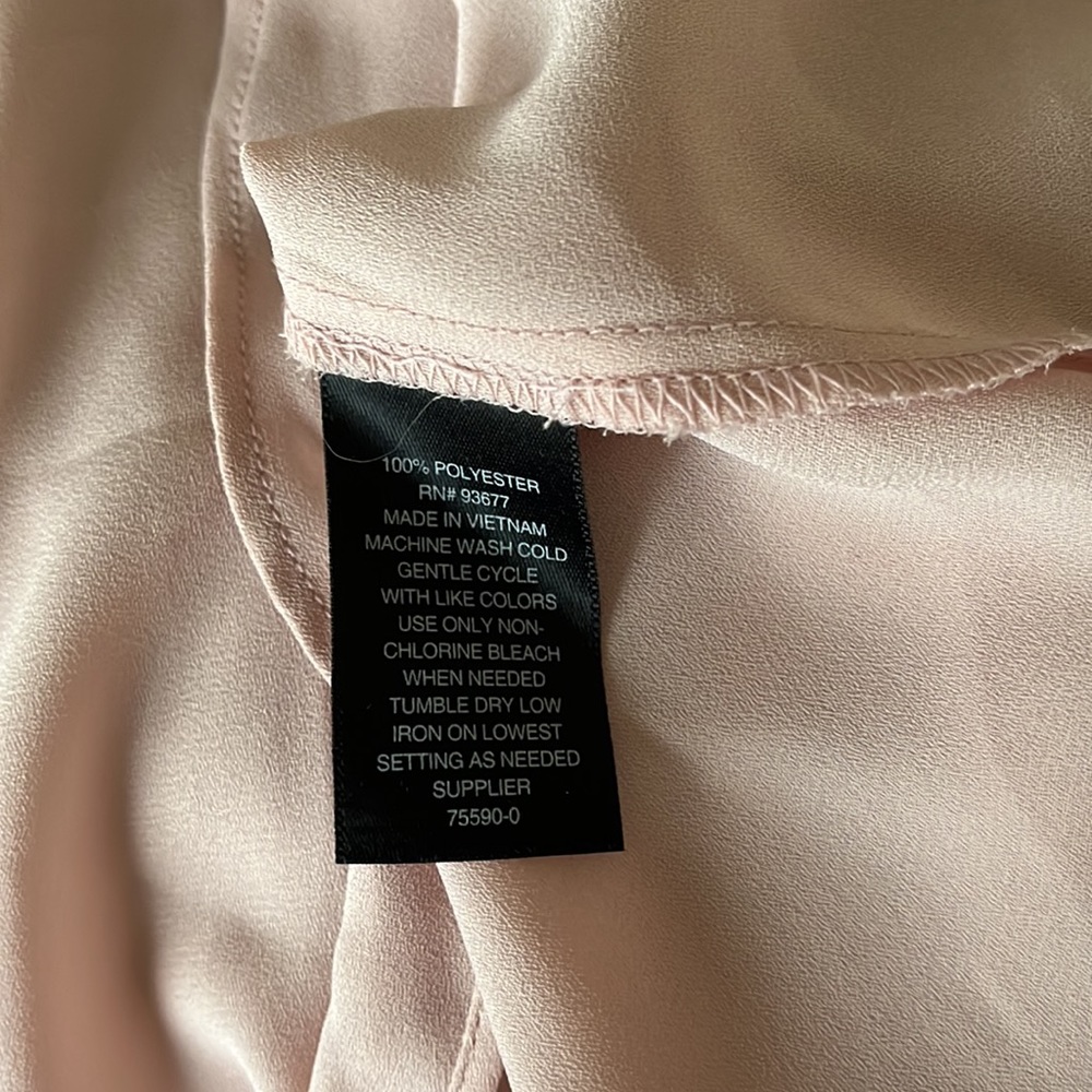 Worthington Button Down Ruffle Placket Blouse Siz… - image 6